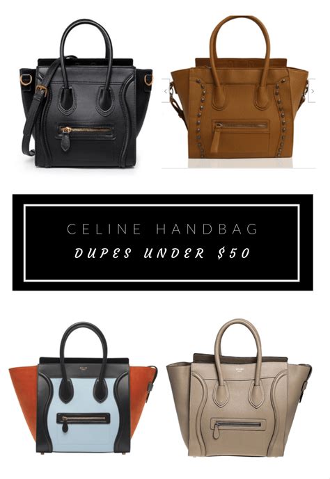 bag celine replica|affordable handbags celine look alike.